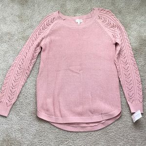 pink maison jules sweater